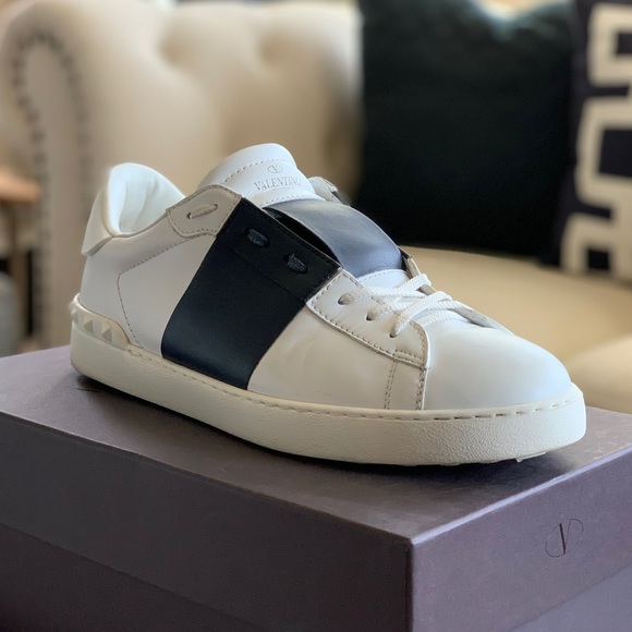 Valentino Tennis Stripe Sneaker - Picture 4 of 10